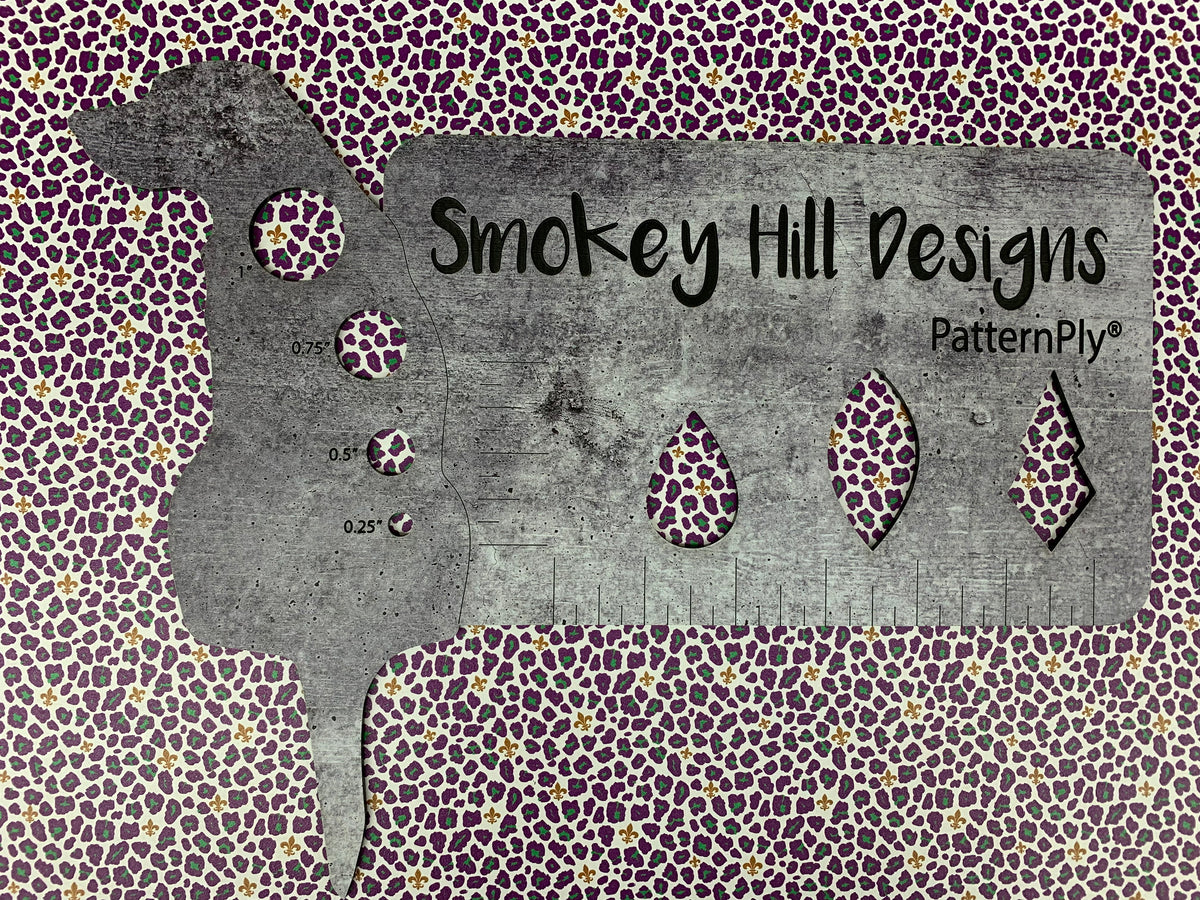 PatternPly® Full Coverage Mardi Gras Leopard product photo 4