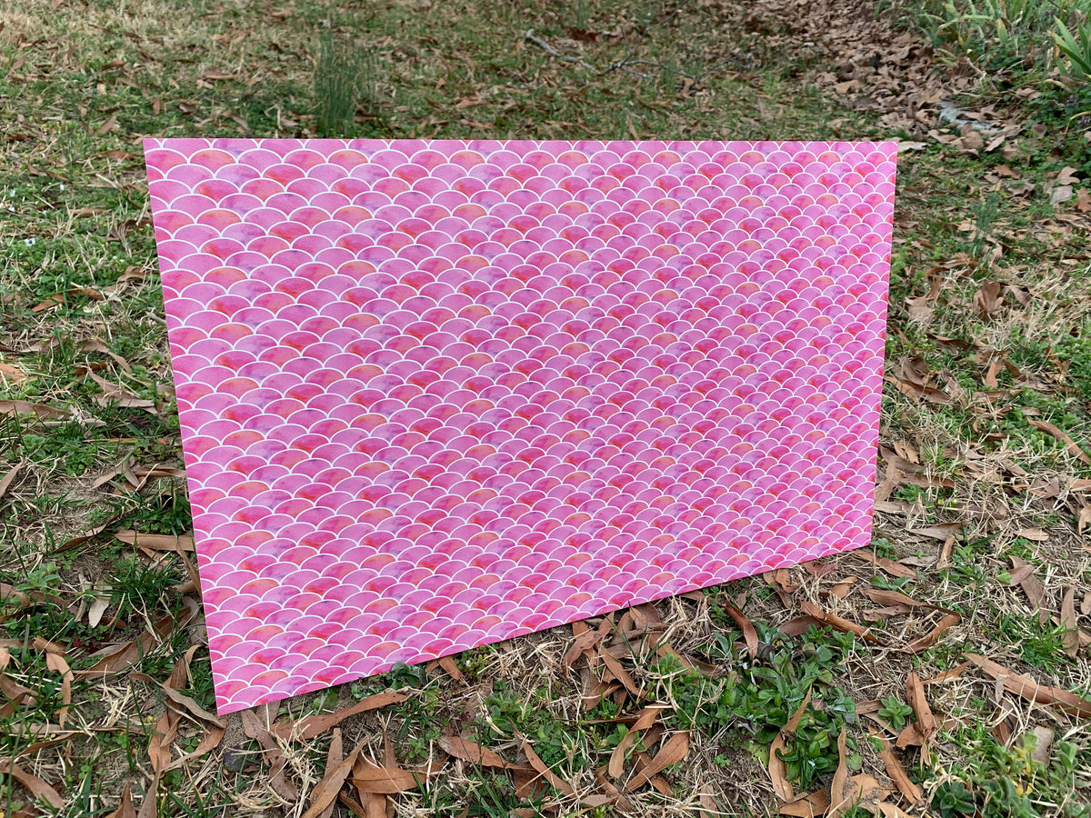 PatternPly® Full Coverage Pink Mermaid Scales product photo 3