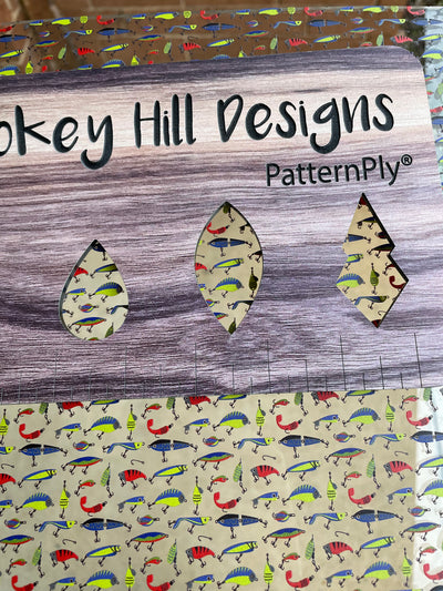 PatternPly® Scattered Snowflakes – Smokey Hill Designs