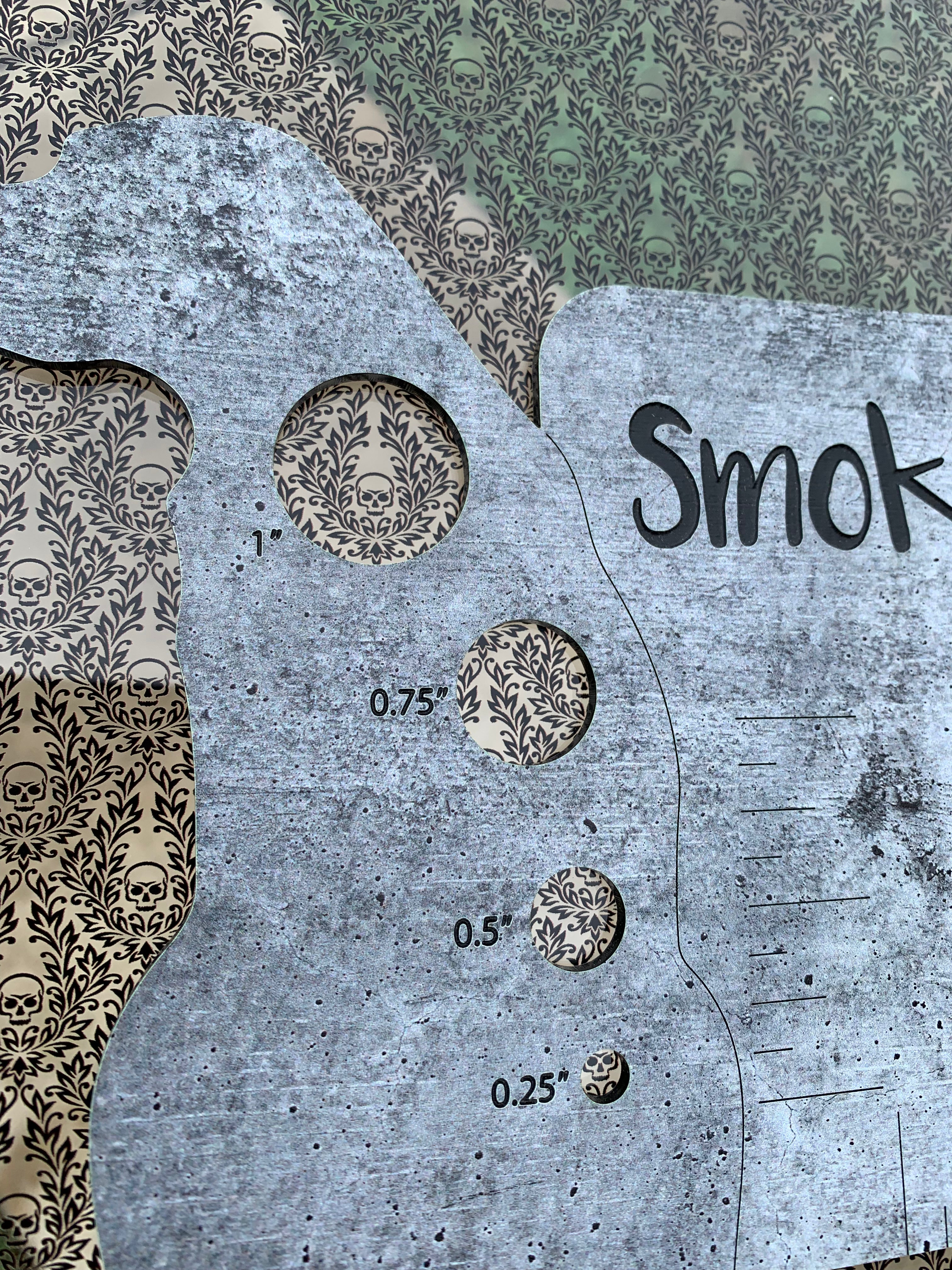 PatternPly® Scattered Skull and Leaf product photo 3