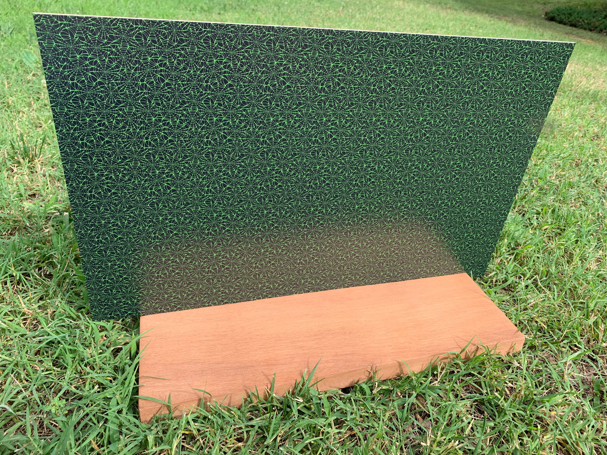 PatternPly® Full Coverage Green Spiderwebs product photo 3