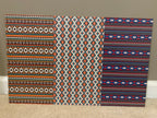 PatternPly® Full Coverage Assorted Aztec sheet showing the pattern