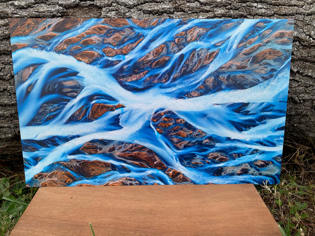 PatternPly® Full Coverage Glacial River sheet showing the pattern