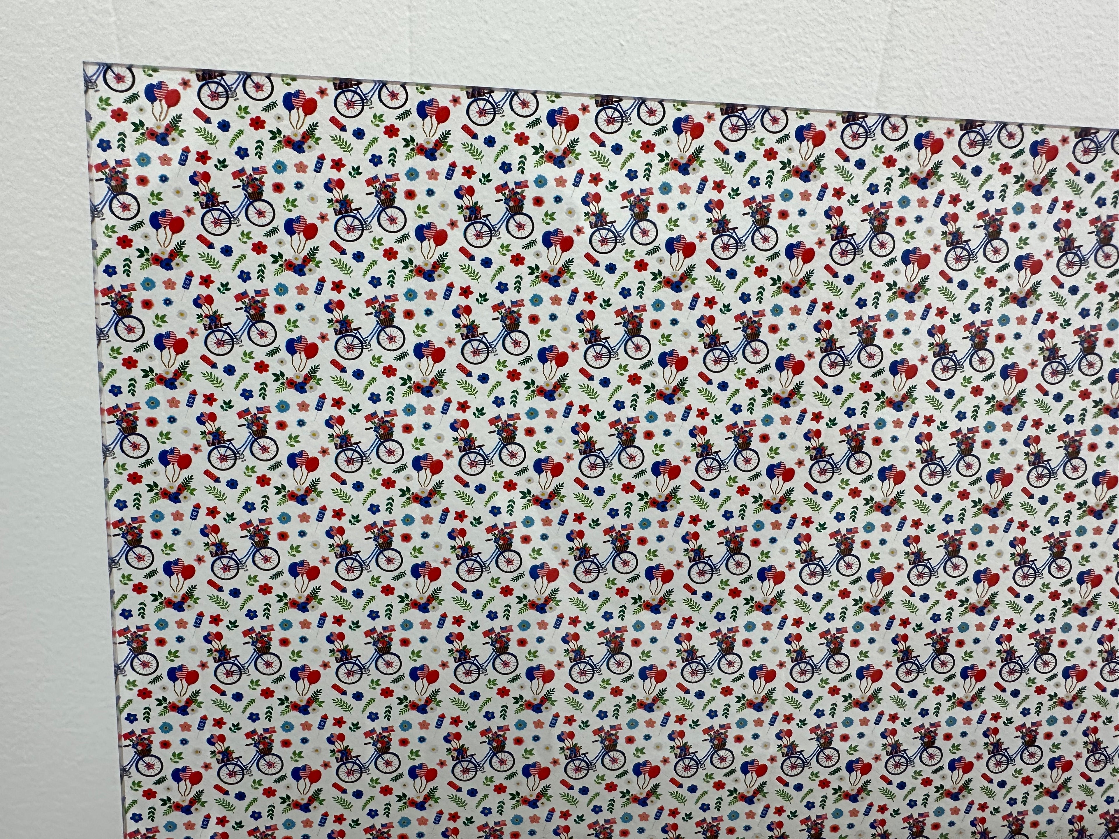 PatternPly® Scattered Patriotic Bicycles product photo 2