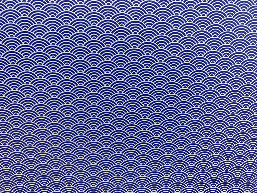 PatternPly® Blue Seigaiha