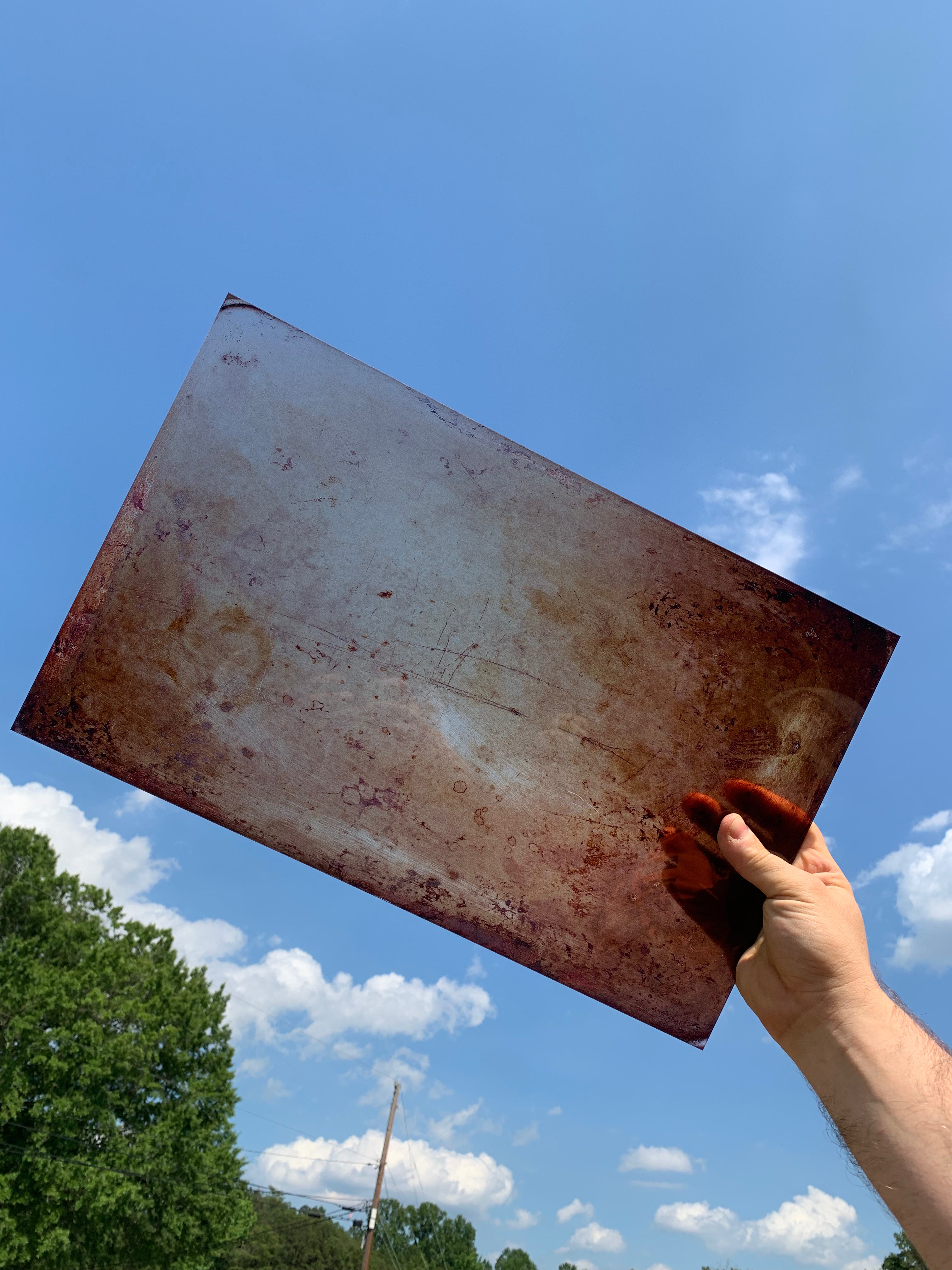 PatternPly® Transparent Baking Sheet sheet showing the pattern