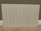 PatternPly® Full Coverage Lemon Polka Dot sheet showing the pattern