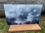 PatternPly® Full Coverage Swirled Brushed Metal sheet showing the pattern