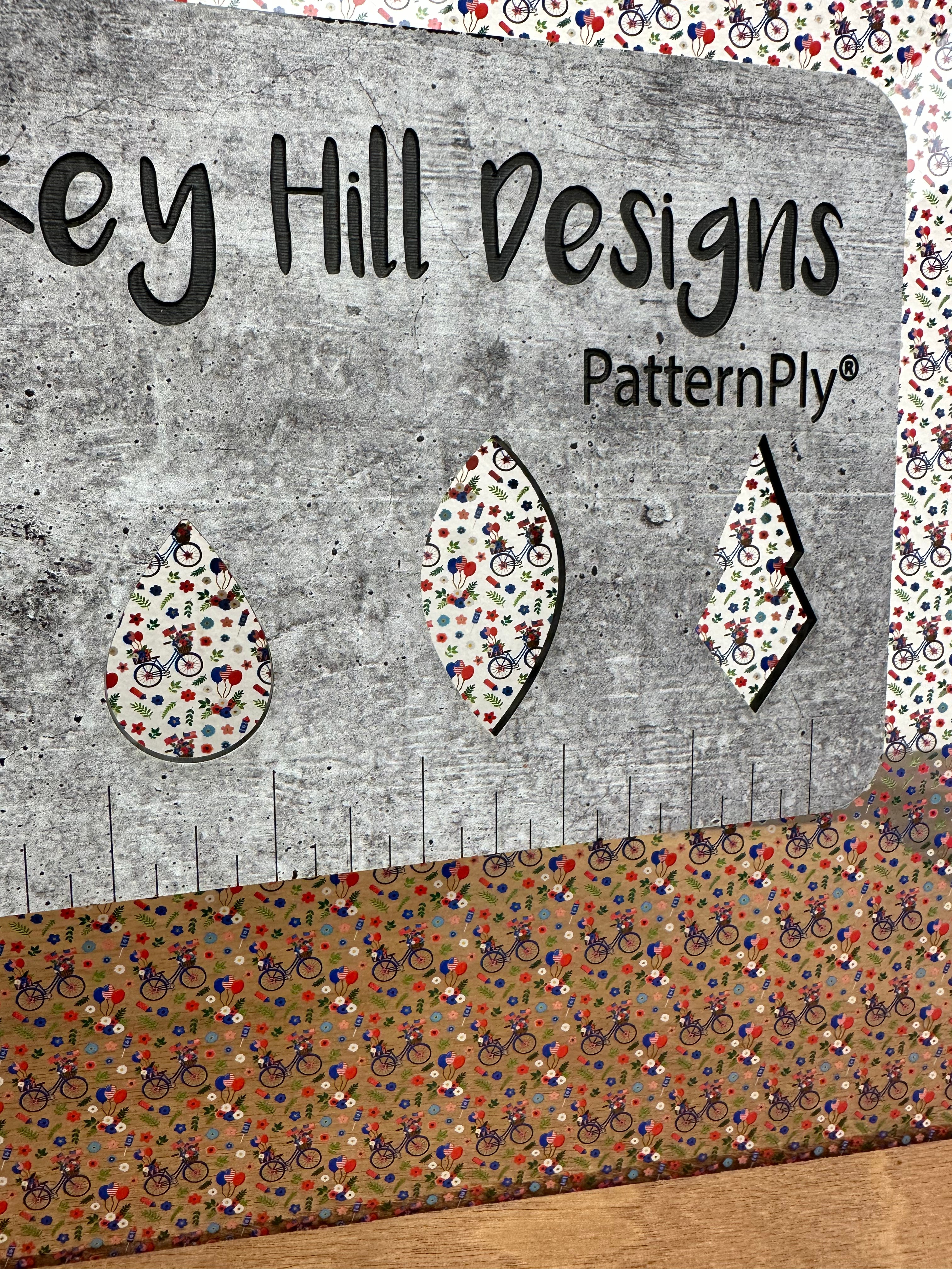 PatternPly® Scattered Patriotic Bicycles product photo 3