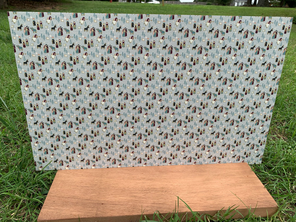 PatternPly® Full Coverage Holy Family sheet showing the pattern