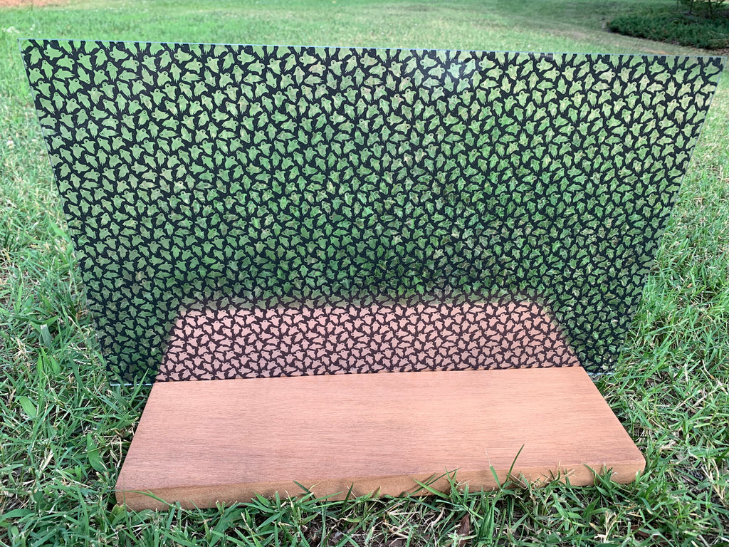 PatternPly® Transparent Ghosts sheet showing the pattern