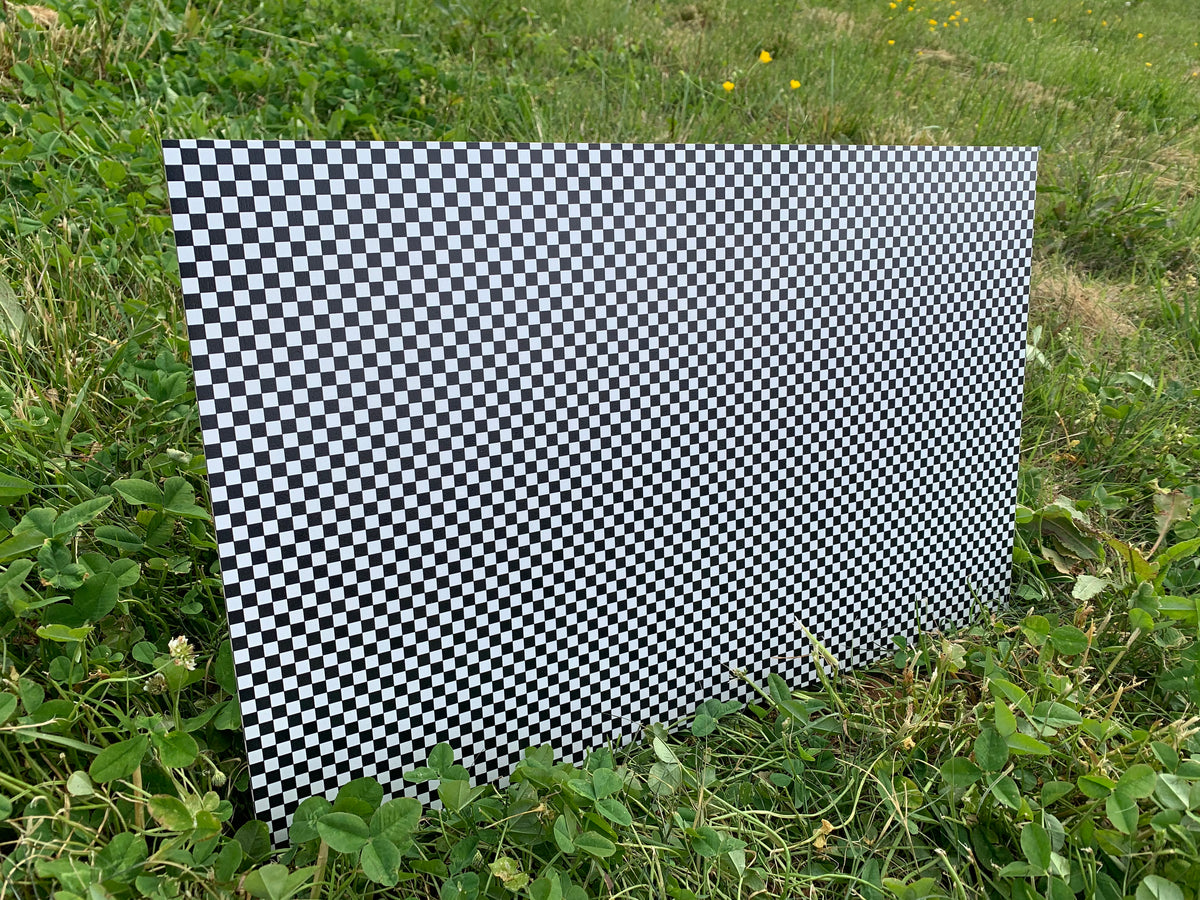 PatternPly® Full Coverage Black and White Checkerboard product photo 3