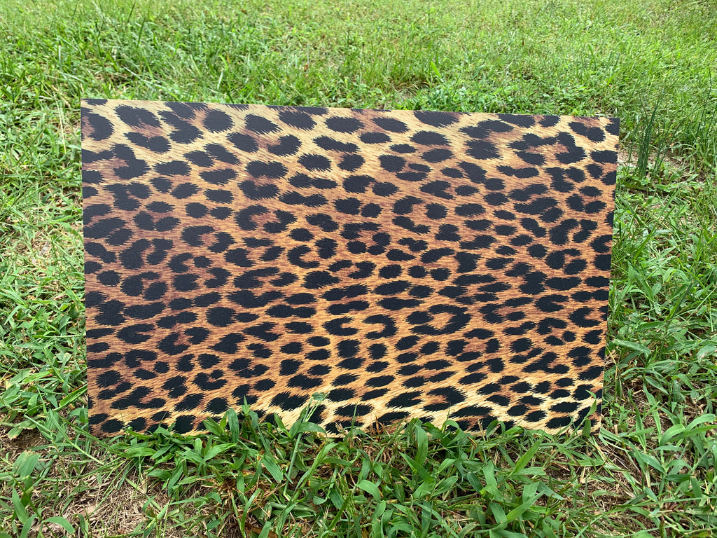 PatternPly® Full Coverage Realistic Leopard sheet showing the pattern