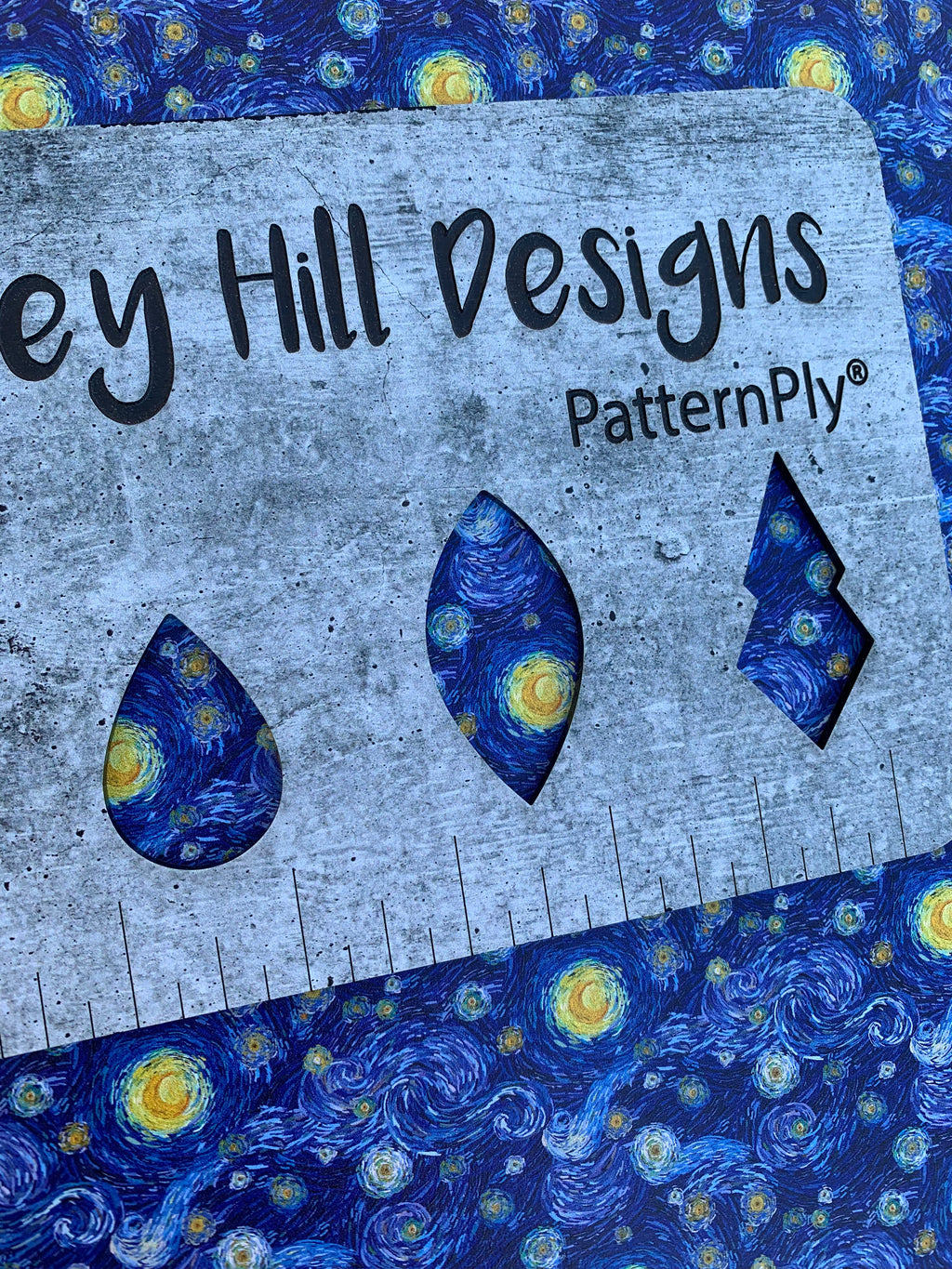 PatternPly® Full Coverage Micro Starry Swirls sheet showing the pattern