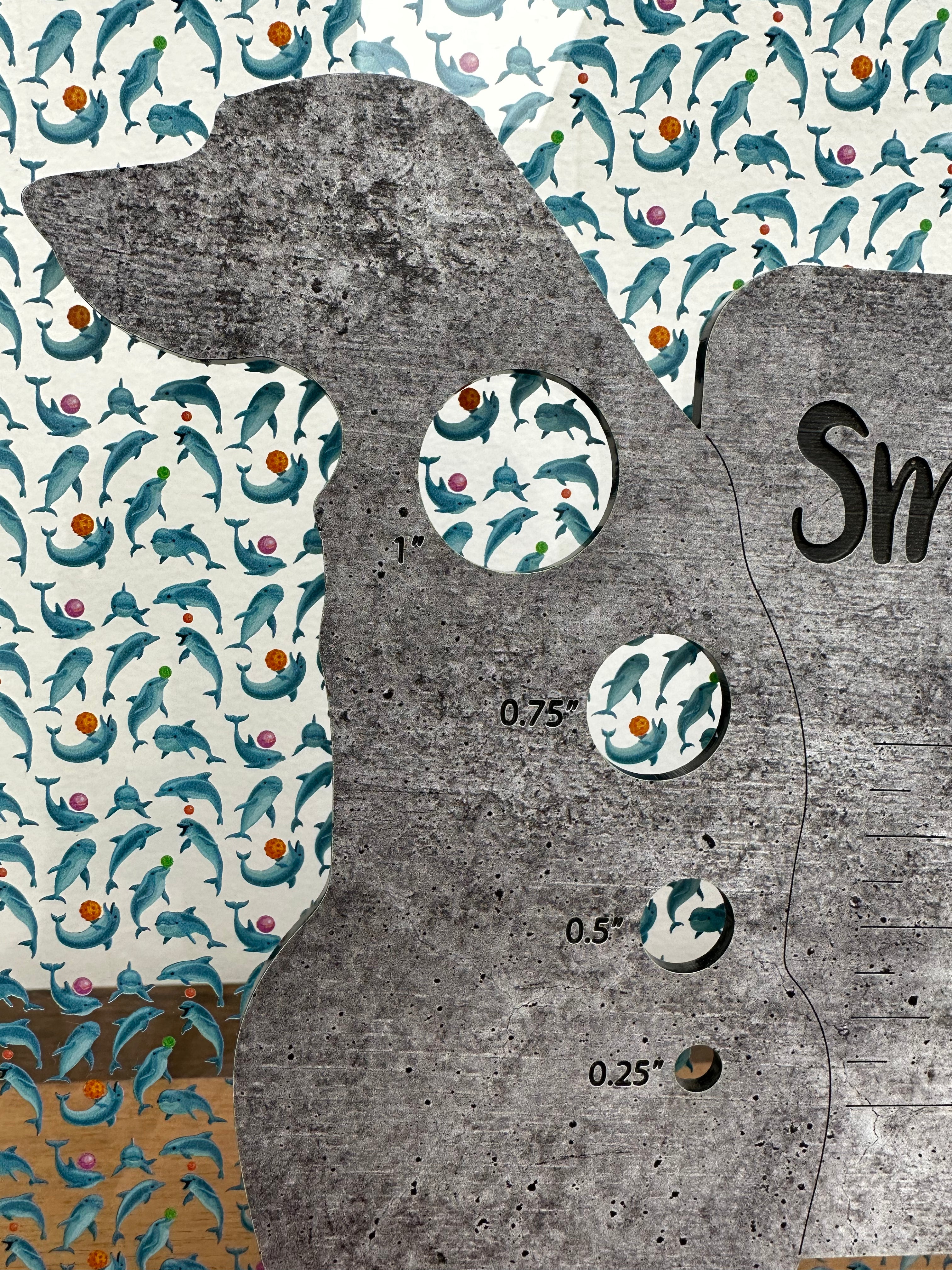 PatternPly® Scattered Playful Dolphins product photo 5