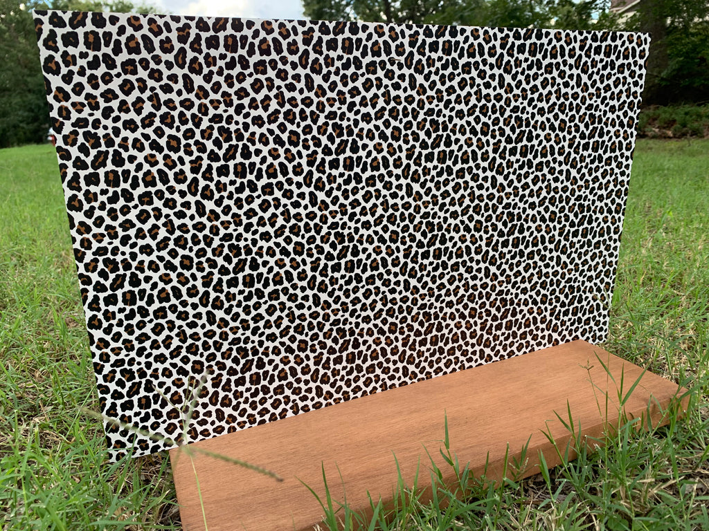PatternPly® Full Coverage Black, White, and Brown Leopard product photo 3