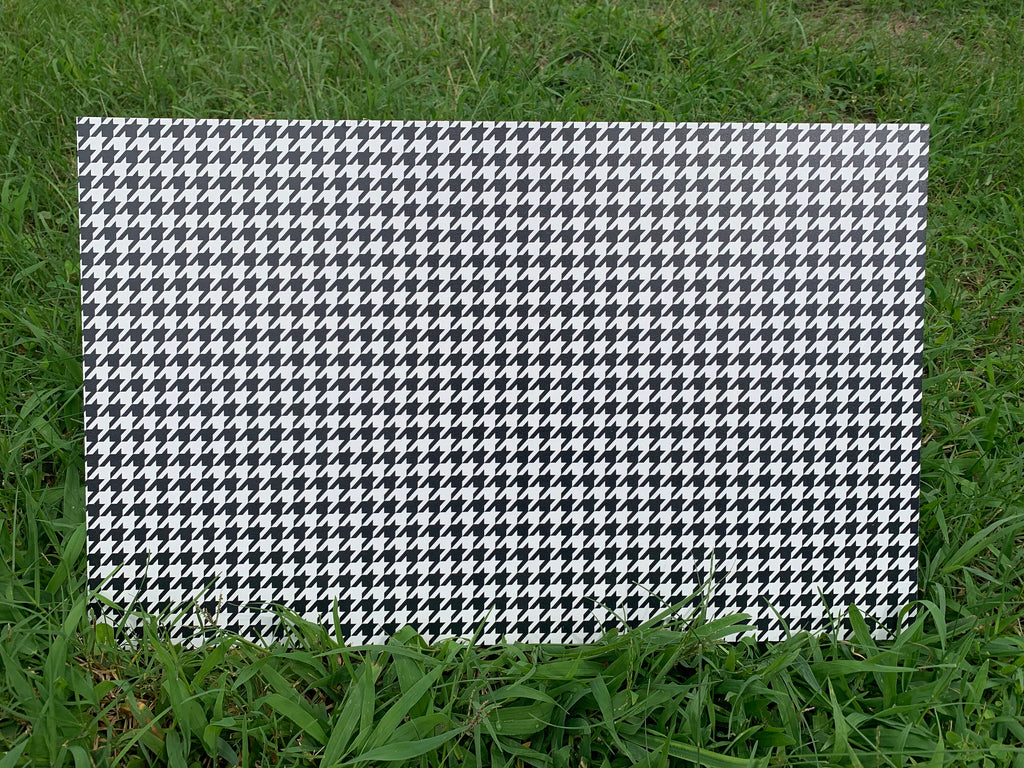 PatternPly® Full Coverage Houndstooth sheet showing the pattern