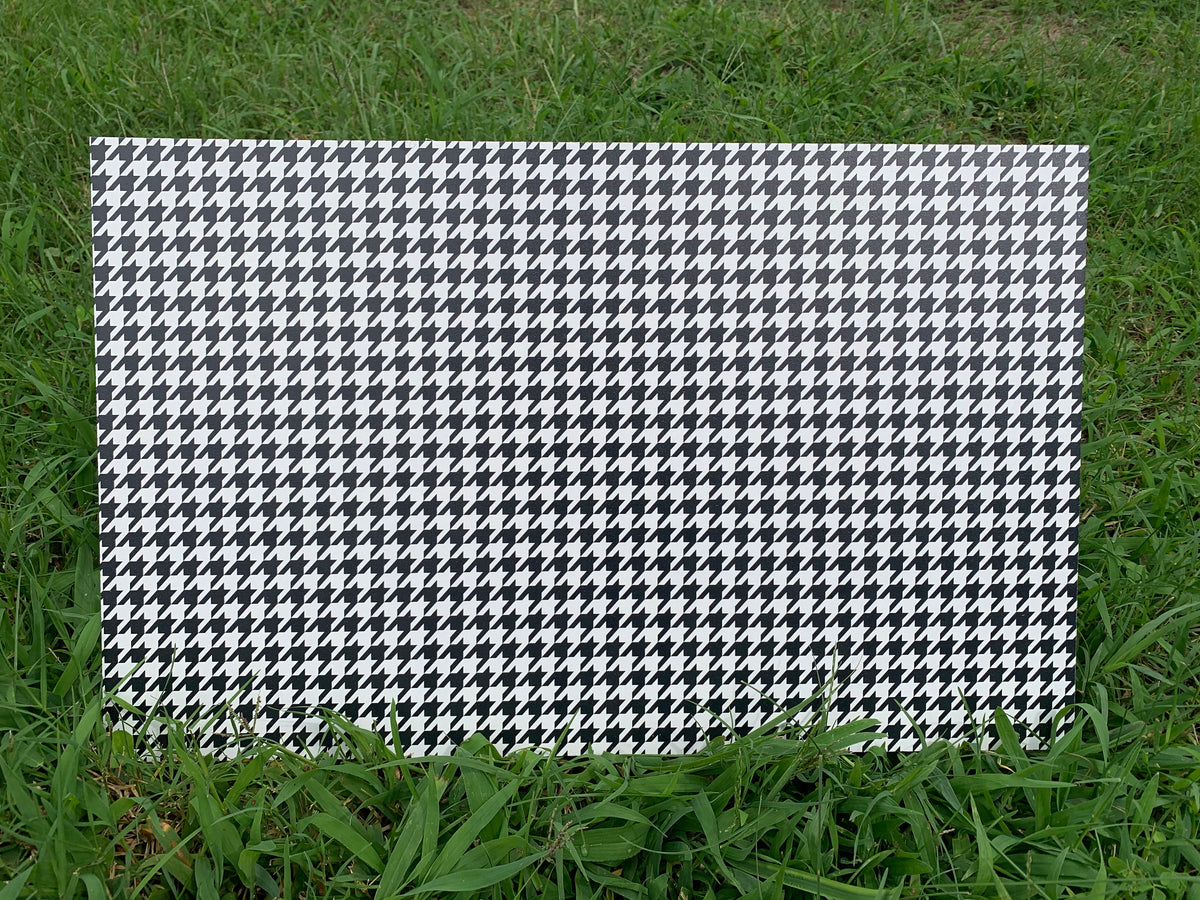 PatternPly® Full Coverage Houndstooth sheet showing the pattern