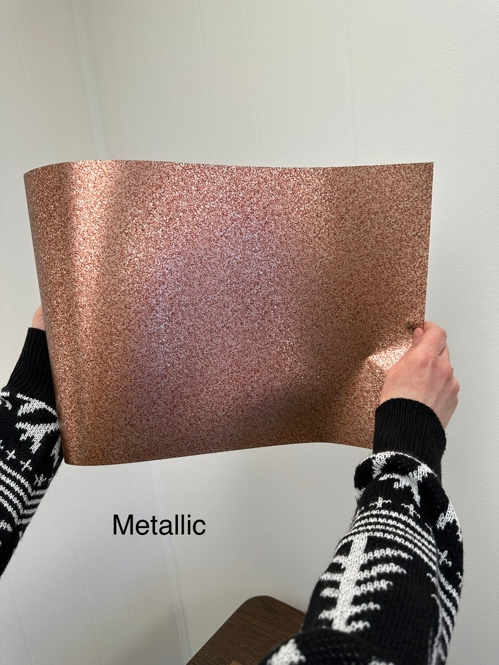 PatternPly® Transparent Rose Gold Glitter* product photo 2