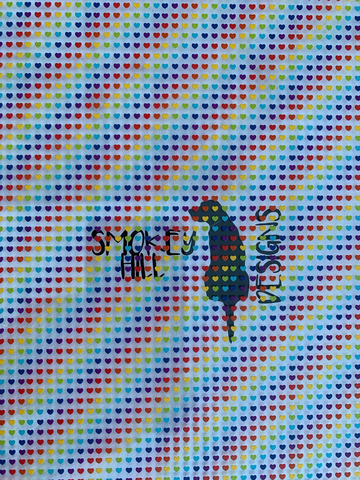 PatternPly® Scattered Micro Rainbow Hearts product photo 3