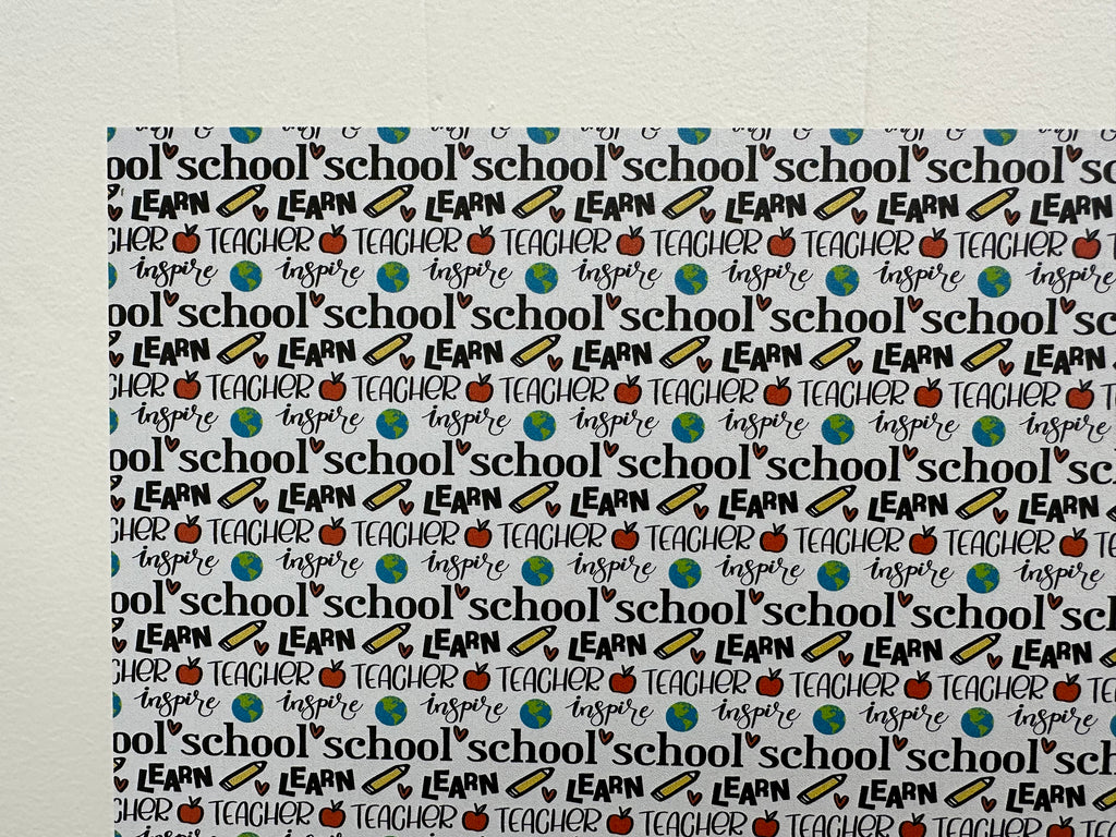 PatternPly® Full Coverage Teaching Words sheet showing the pattern
