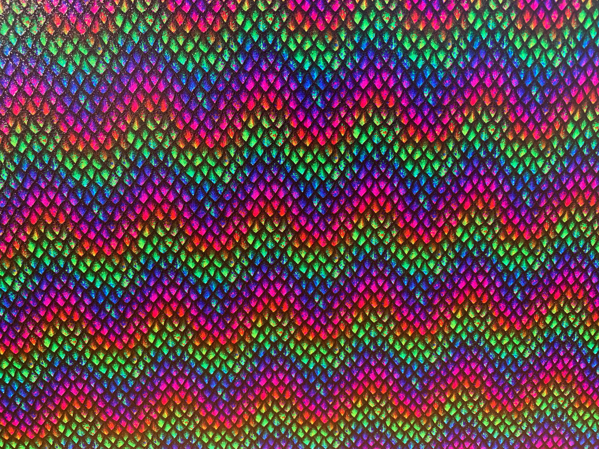 PatternPly® Full Coverage Micro Dragon Scales sheet showing the pattern
