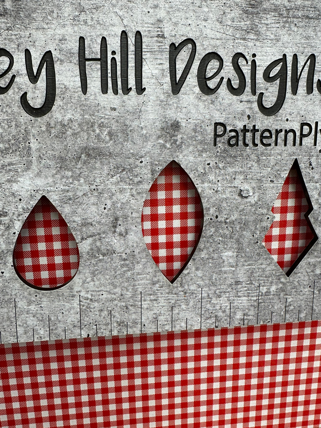 PatternPly® Full Coverage Micro Red Plaid sheet showing the pattern