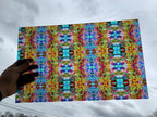 PatternPly® Transparent Micro Stained Glass Swirl sheet showing the pattern