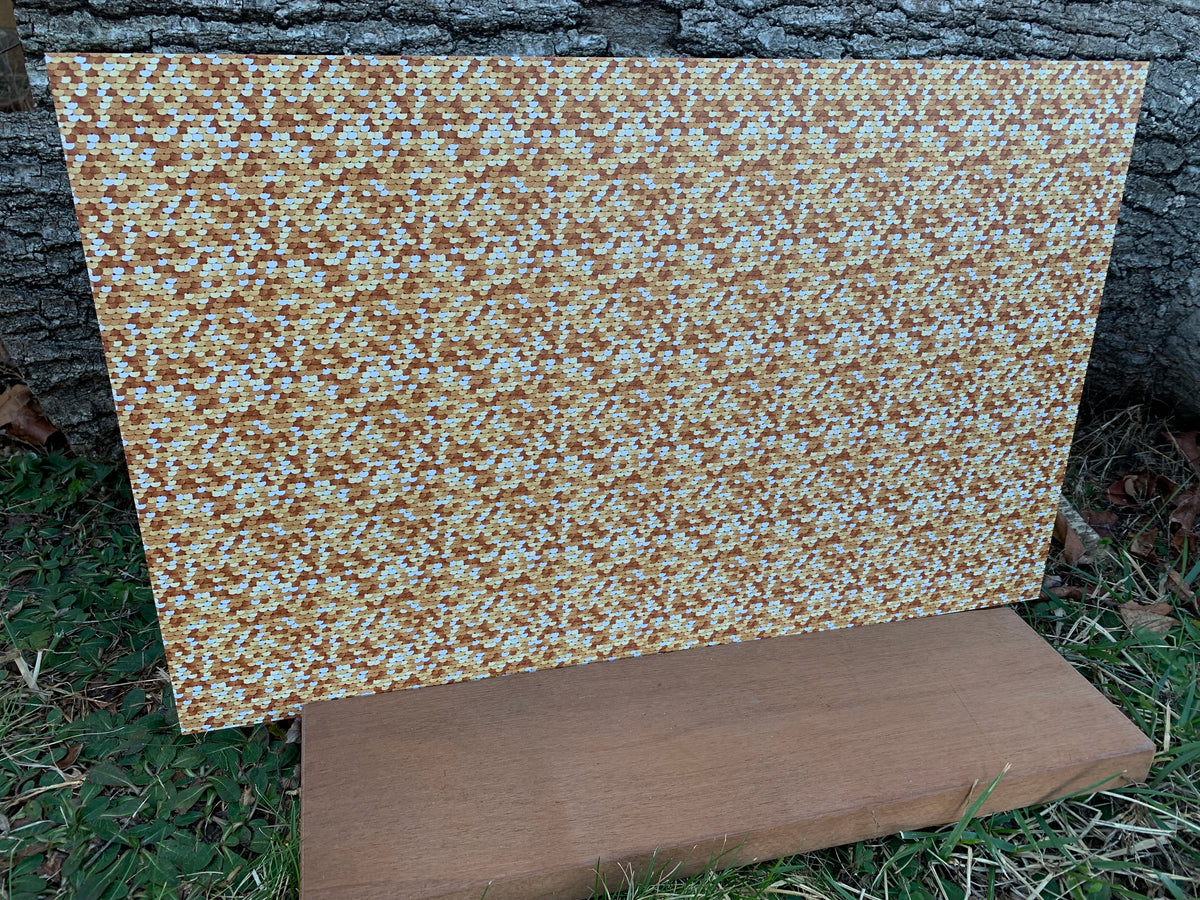 PatternPly® Full Coverage Gold and White Sequins product photo 3