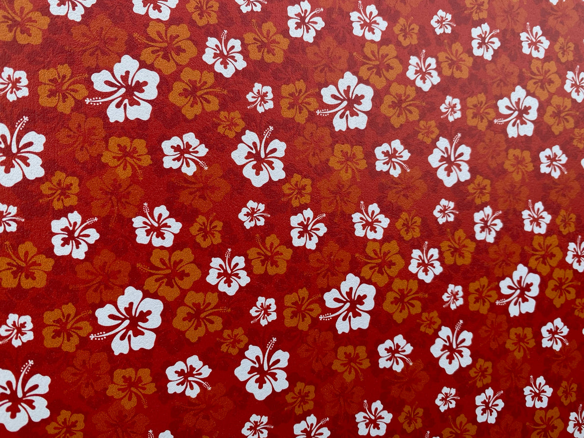 PatternPly® Full Coverage Orange and Red Hawaiian product photo 3
