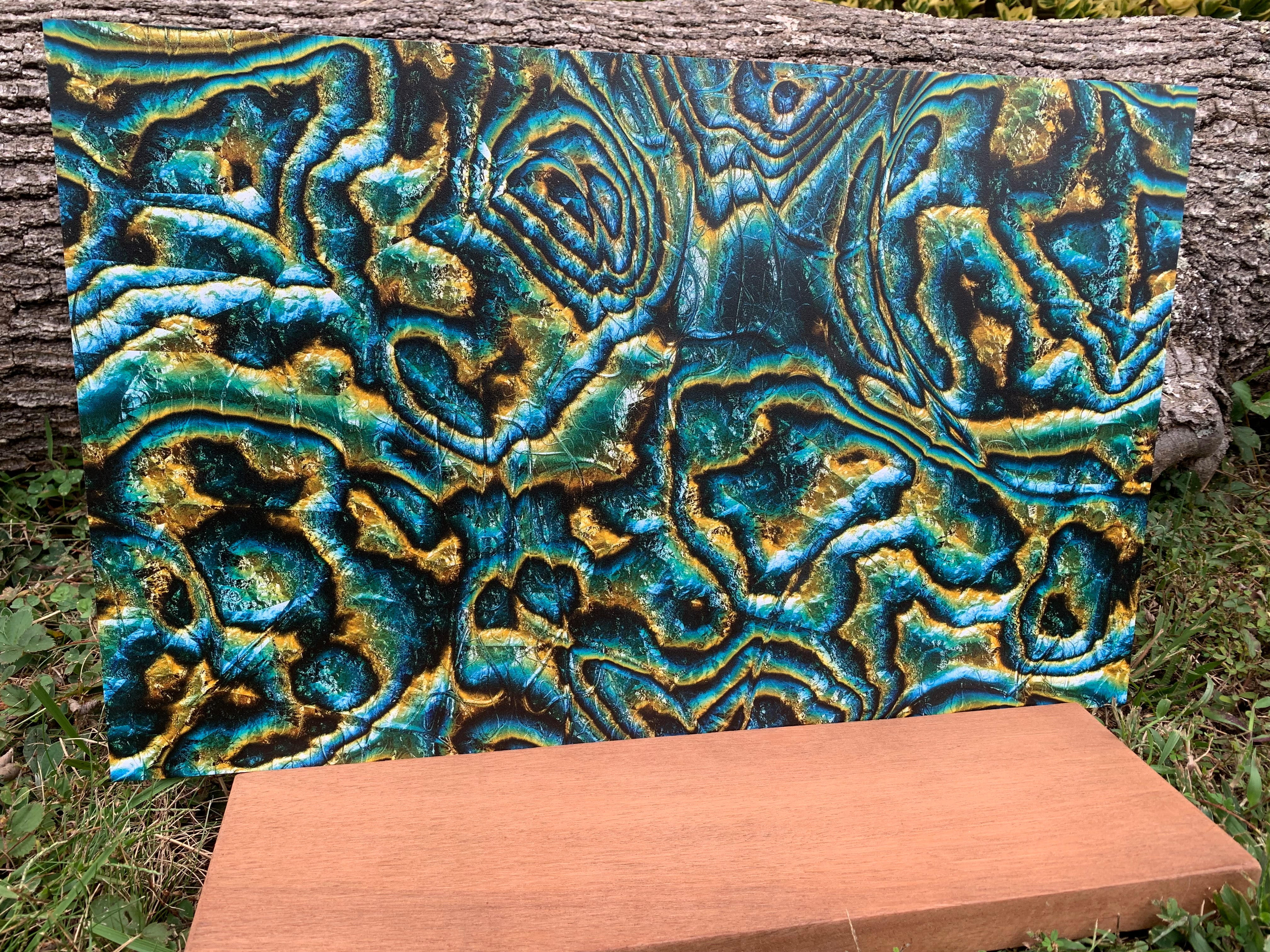 PatternPly® Full Coverage Psychedelic Abalone – Smokey Hill Designs