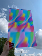 PatternPly® Transparent Air Brush Rainbow product photo 2
