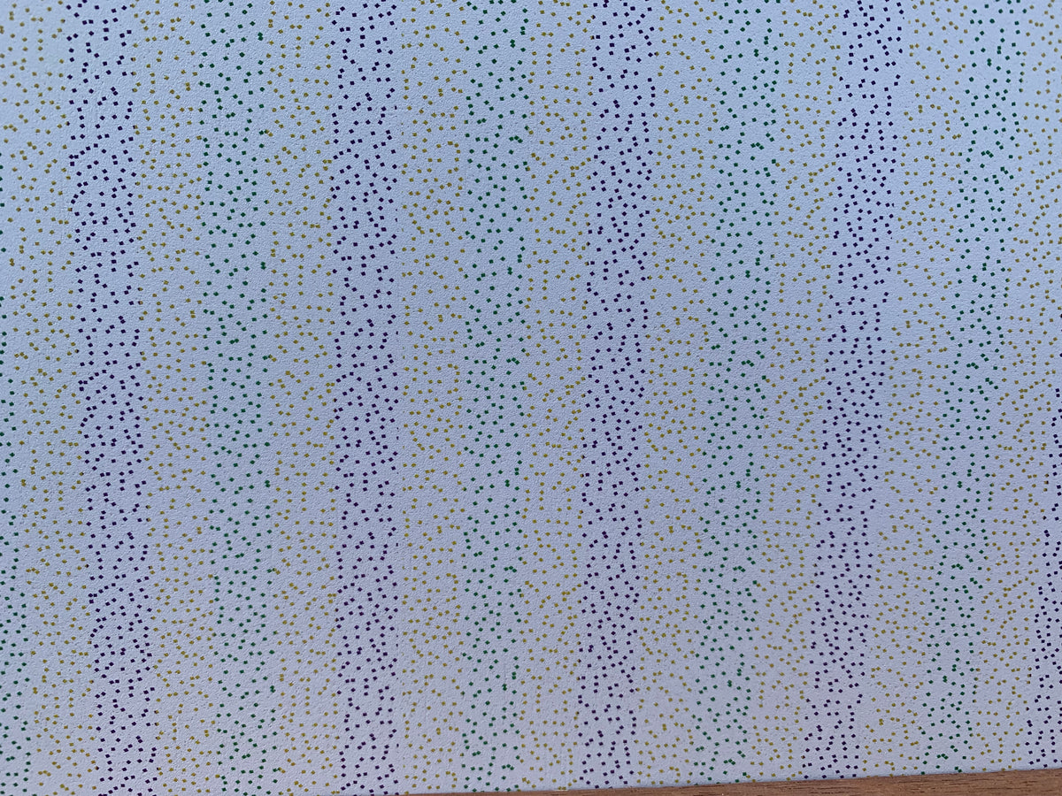 PatternPly® Full Coverage Mini King Cake sheet showing the pattern