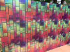 PatternPly® Transparent Rectangular Stained Glass product photo 3