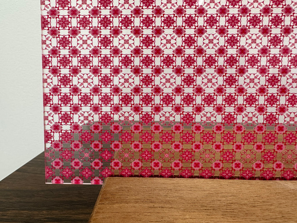 PatternPly® Scattered Pink Quilt sheet showing the pattern