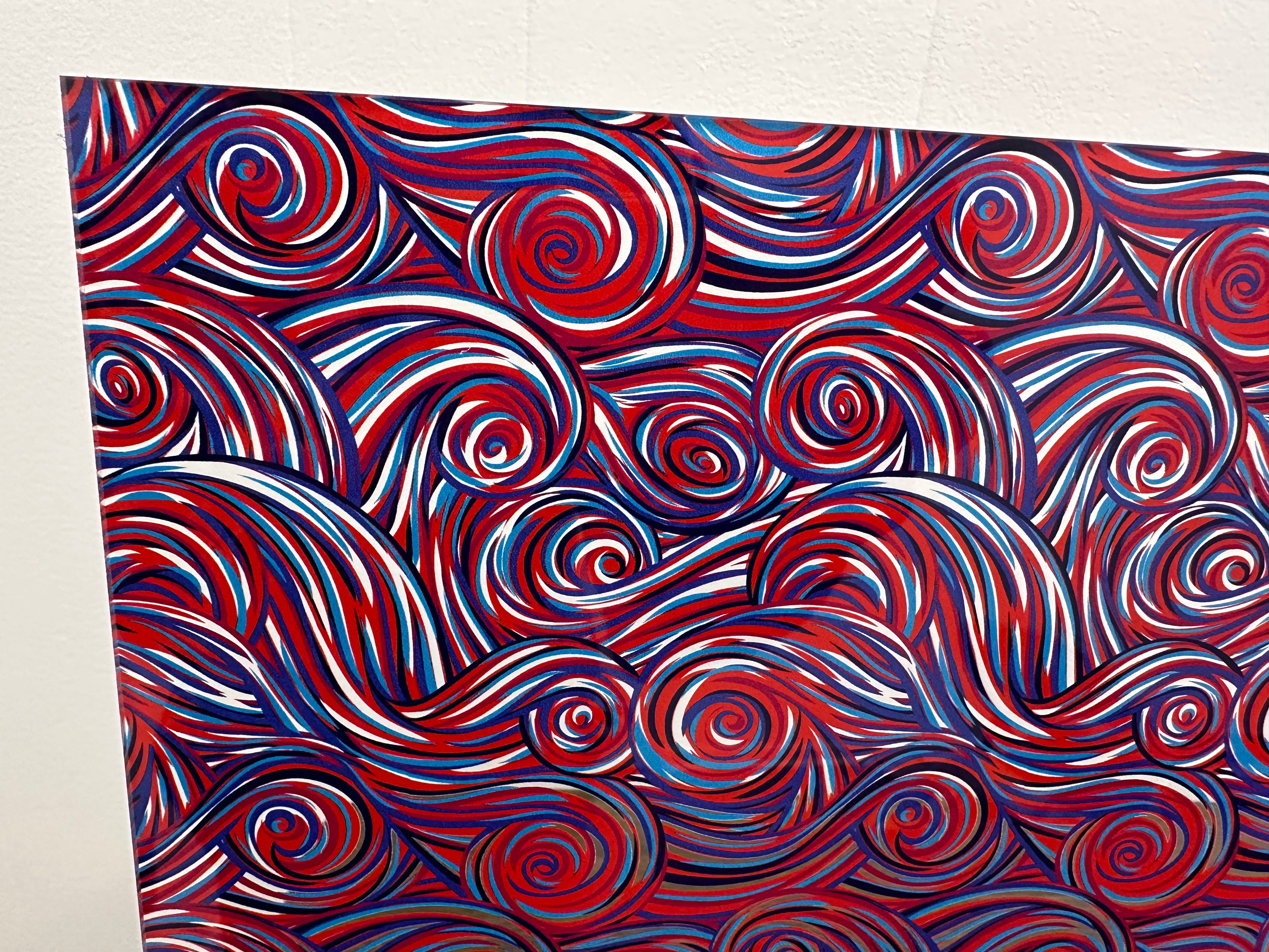 PatternPly® Scattered Patriotic Swirls product photo 5
