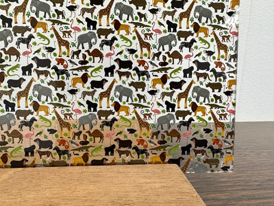 PatternPly® Scattered Micro Zoo Animals
