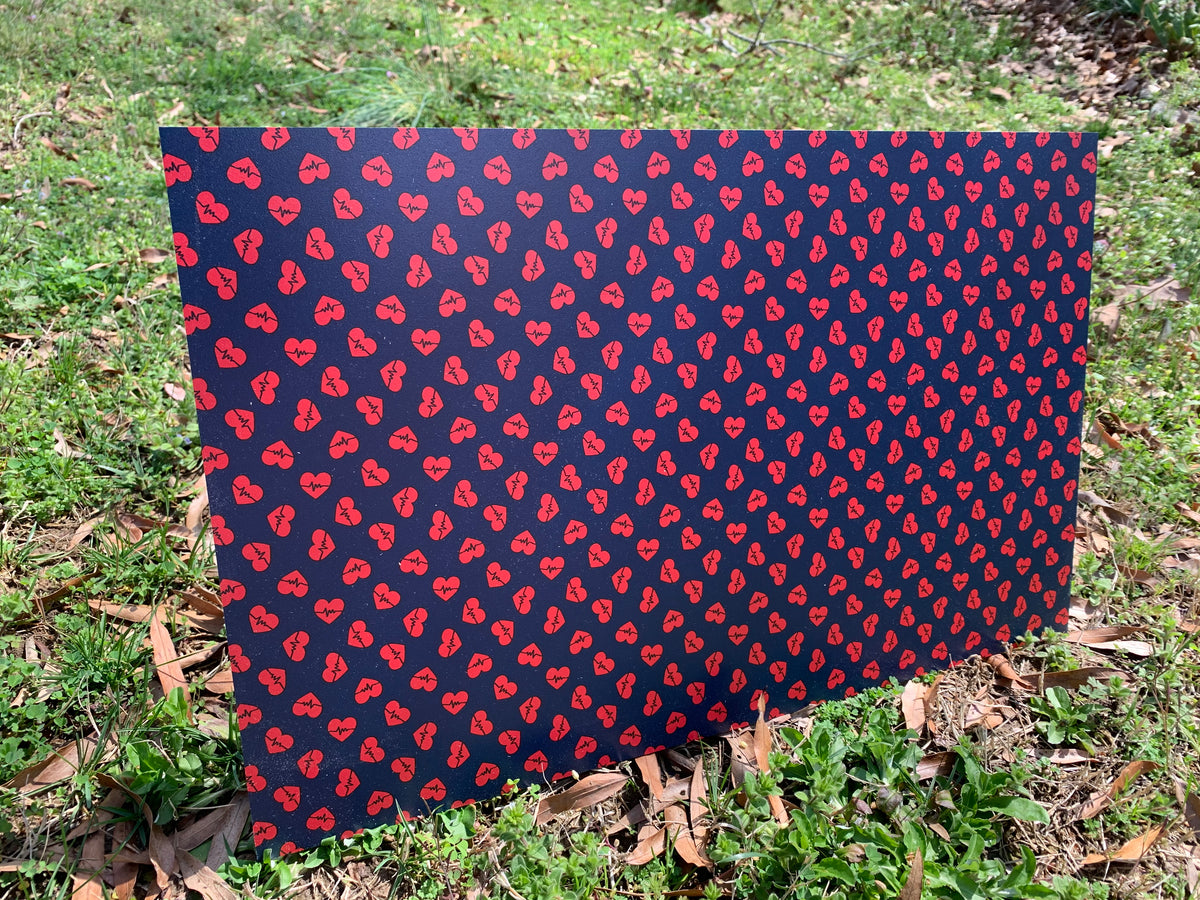 PatternPly® Full Coverage Blue Healthcare Hearts product photo 3