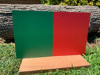 PatternPly® Solid Christmas Red and Green Duo sheet