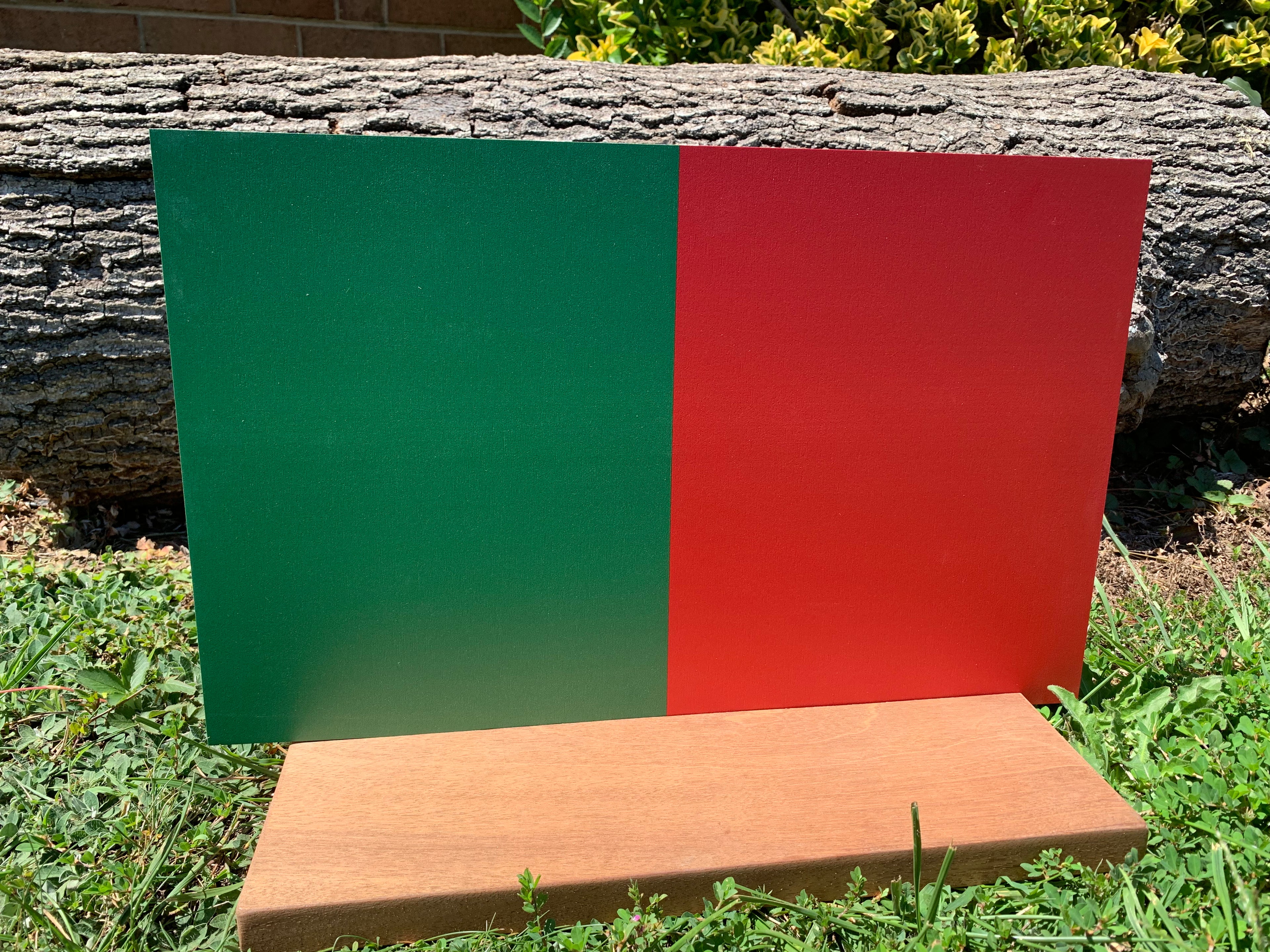 PatternPly® Solid Christmas Red and Green Duo sheet