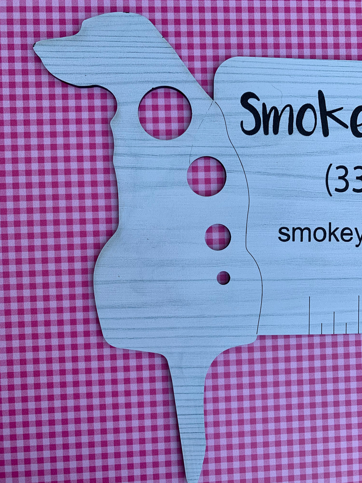 PatternPly® Full Coverage Micro Dark/Light Pink Buffalo Plaid sheet showing the pattern