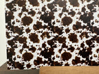 PatternPly® Full Coverage Micro Realistic Cow sheet showing the pattern