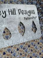 PatternPly® Scattered Winter Woodland sheet showing the pattern