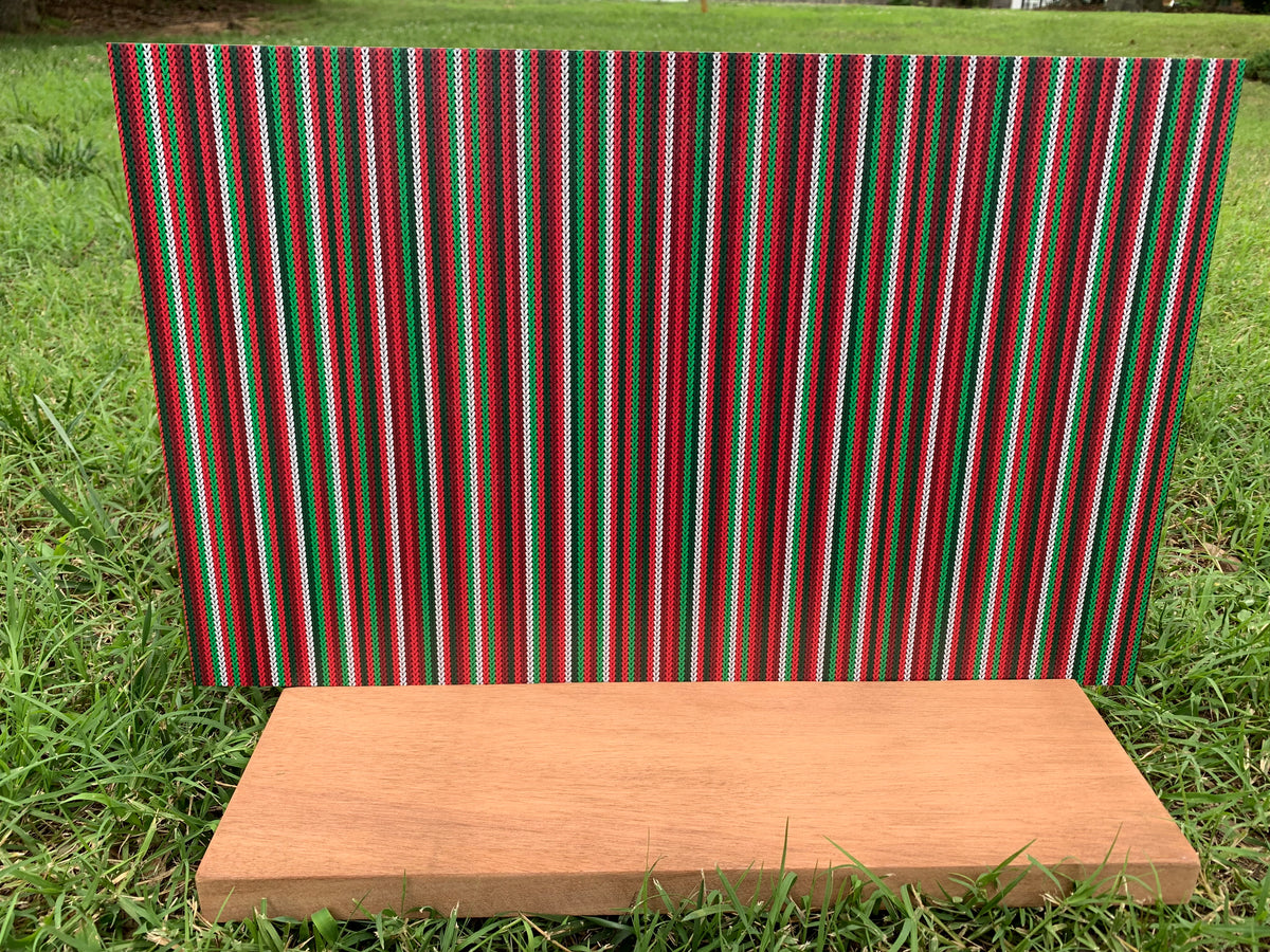 PatternPly® Full Coverage Christmas Serape sheet showing the pattern