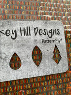 PatternPly® Scattered Bookshelves sheet showing the pattern