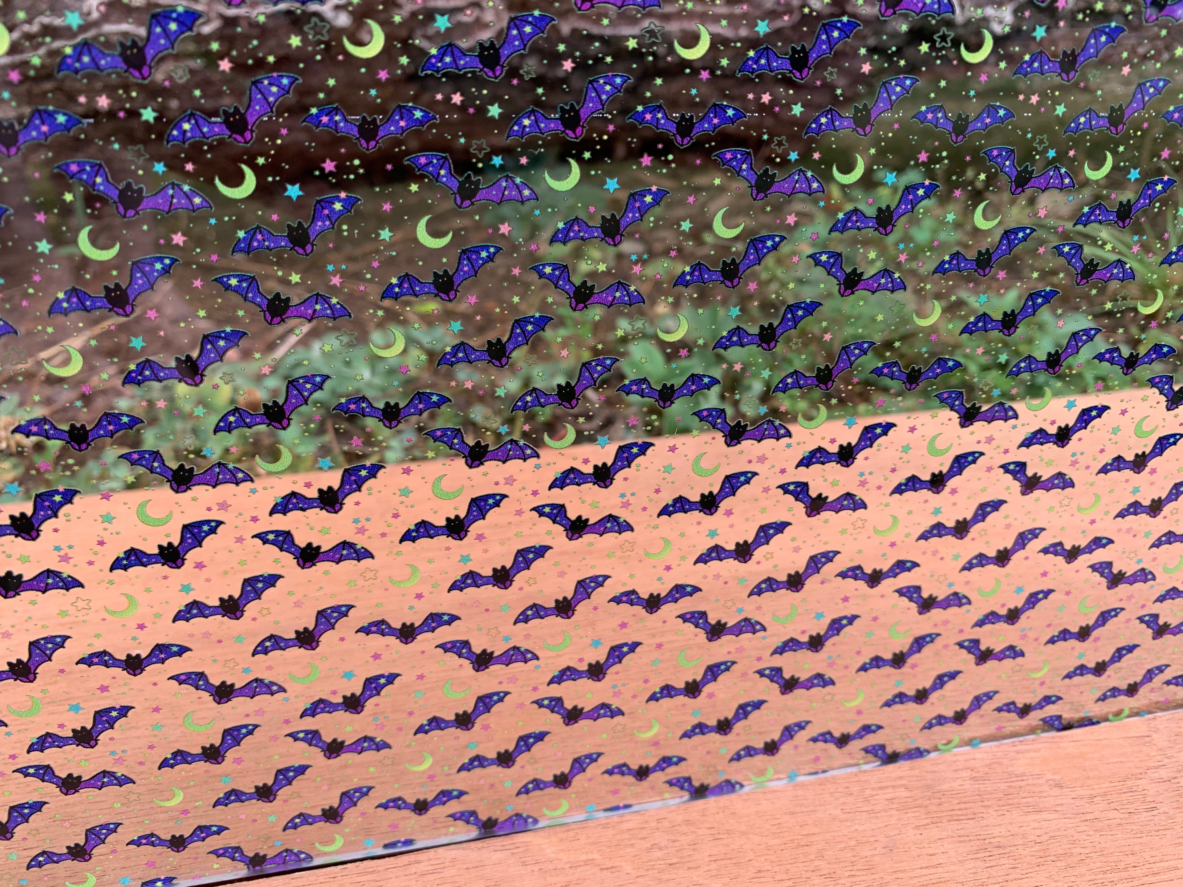 PatternPly® Scattered Neon Bats product photo 3
