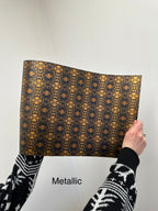 PatternPly® Transparent Black and Gold Kaleidoscope product photo 2
