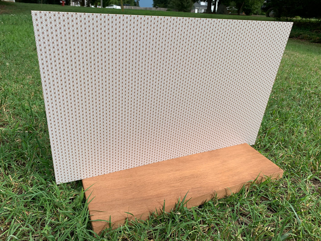 PatternPly® Full Coverage White and Gold Asanoha product photo 3