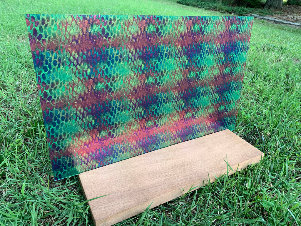 PatternPly® Transparent Snakeskin Rainbow product photo 2