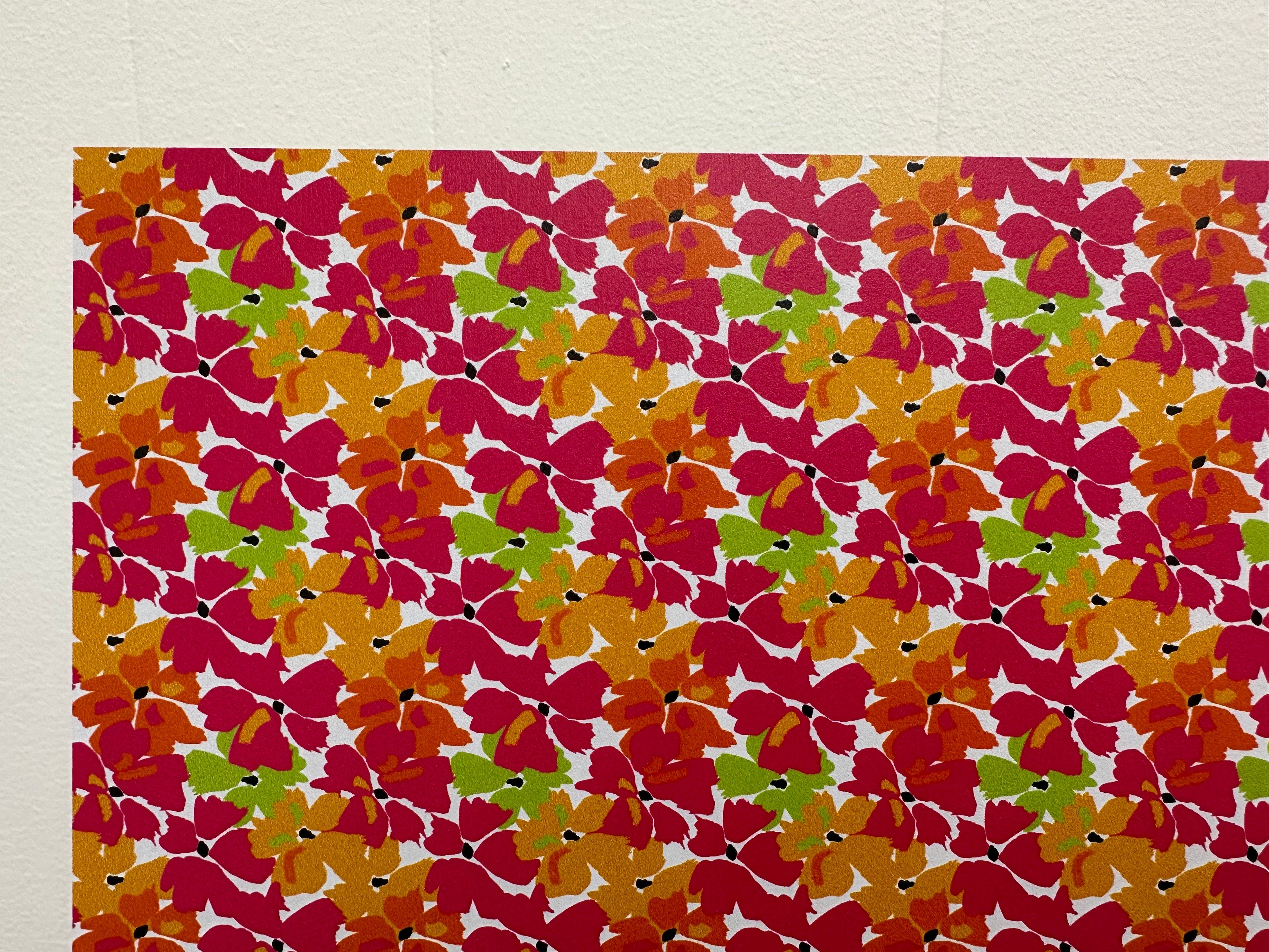 PatternPly® Full Coverage Summer Floral sheet showing the pattern